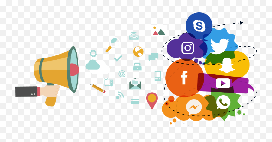 Social Media Marketing - Social Media Marketing Png,Social Media Transparent Background