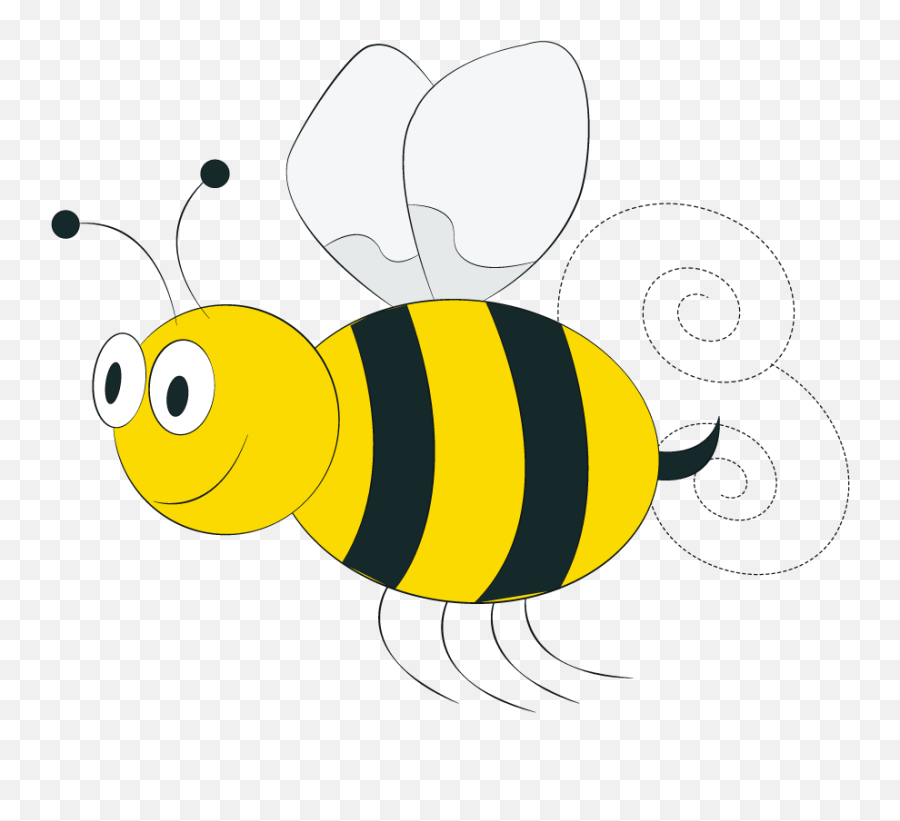 Download Hd Cute Bee Png - Cute Honeybee Png,Cute Bee Png