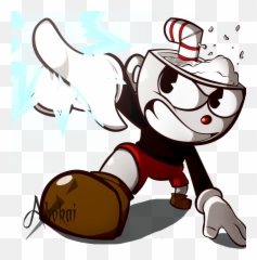 Cuphead Vs Undyne The Undying And Sans - Imagenes De Cuphead Png,Cuphead Png
