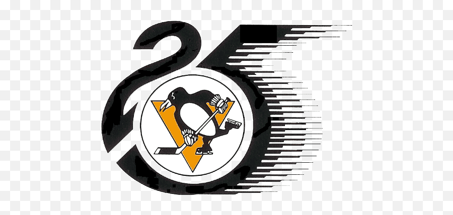 Pittsburgh Penguins Anniversary Logo 25th Anniversary Of The Logo Png Free Transparent Png Images Pngaaa Com