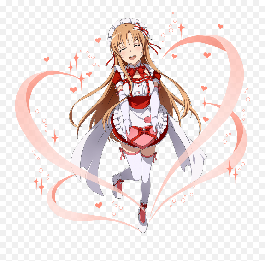 Sao Transparents Images - Asuna Sao Md Valentine Day Png,Asuna Transparent