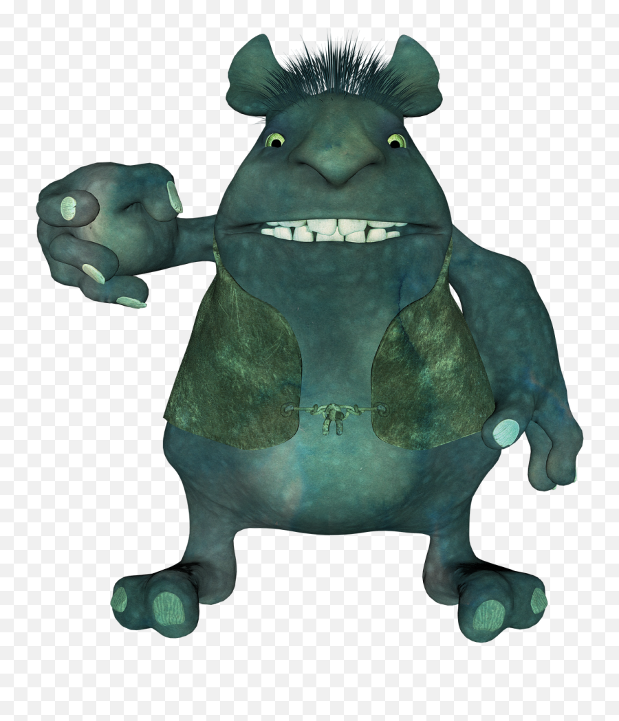 Troll Monster Beast - Free Image On Pixabay Shrek Goblin Png,Goblin Png