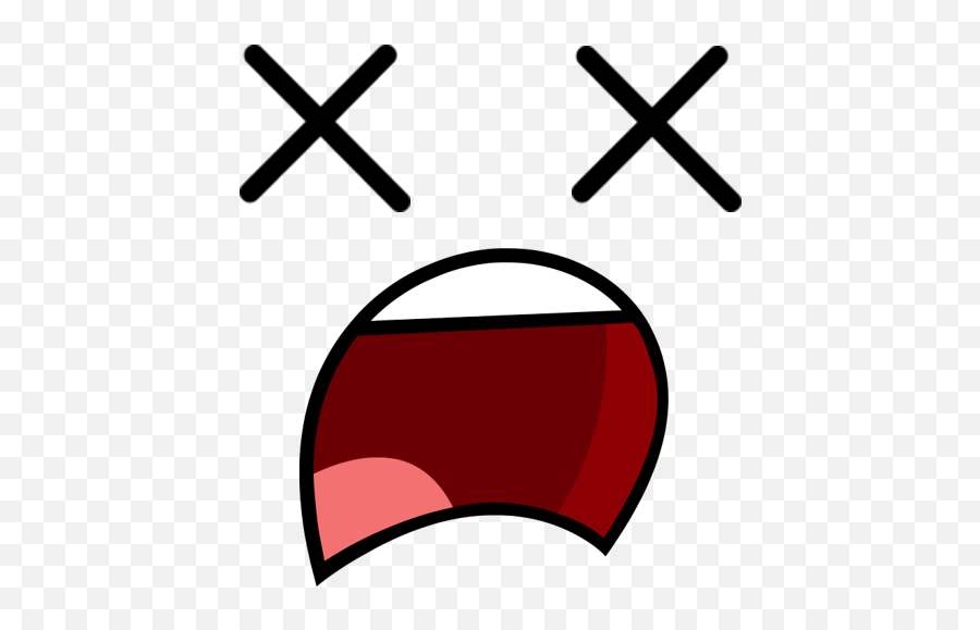 Download Hd Deadface - Frown Mouth Transparent Png Image Bfdi Mouth,Frown Png