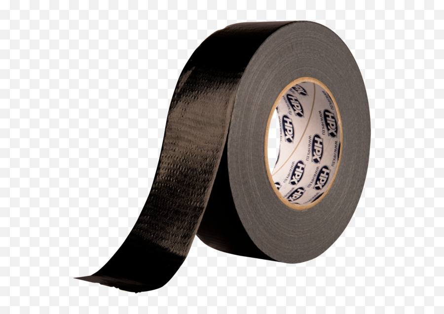 Hpx Ducttape Textiel 48mm 50m Zwart - Duct Tape Zwart Png,Duck Tape Png