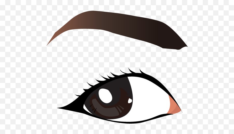 Eyebrow Clip Art - Eyebrow Clipart Png,Brows Png