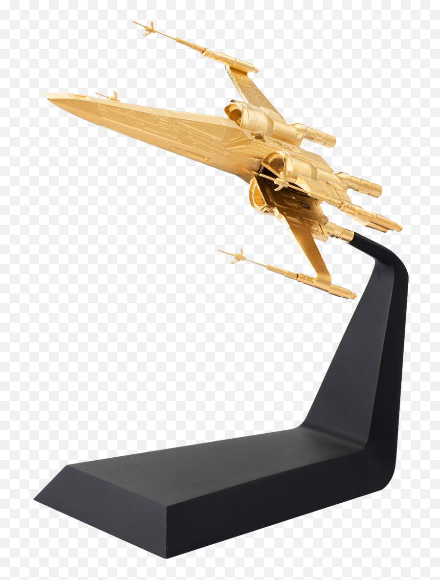Download Hd X - Wing Starfighter Limited Edition 8u201d Gilt Sculpture Png,Xwing Png