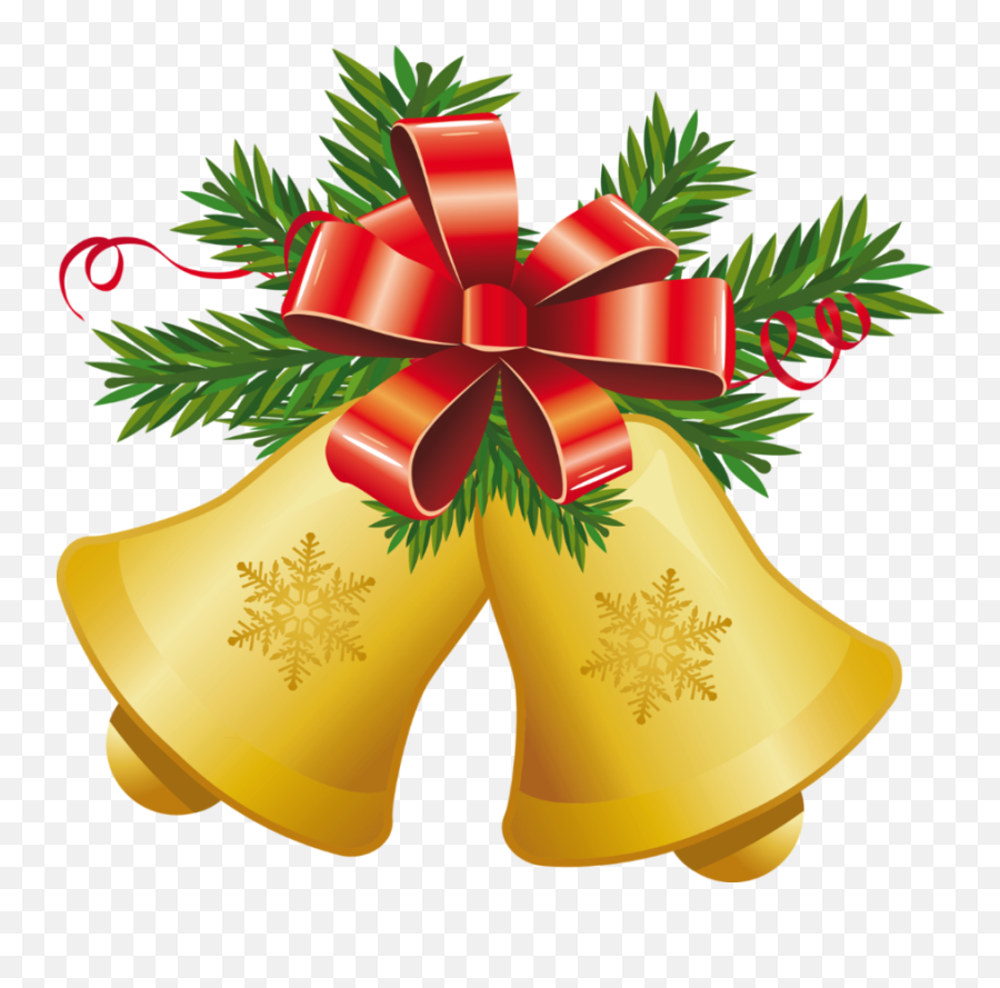 Christmas Jingle Bell Clip Art - Transparent Christmas Clip Art Christmas Bells Png,Christmas Clip Art Png