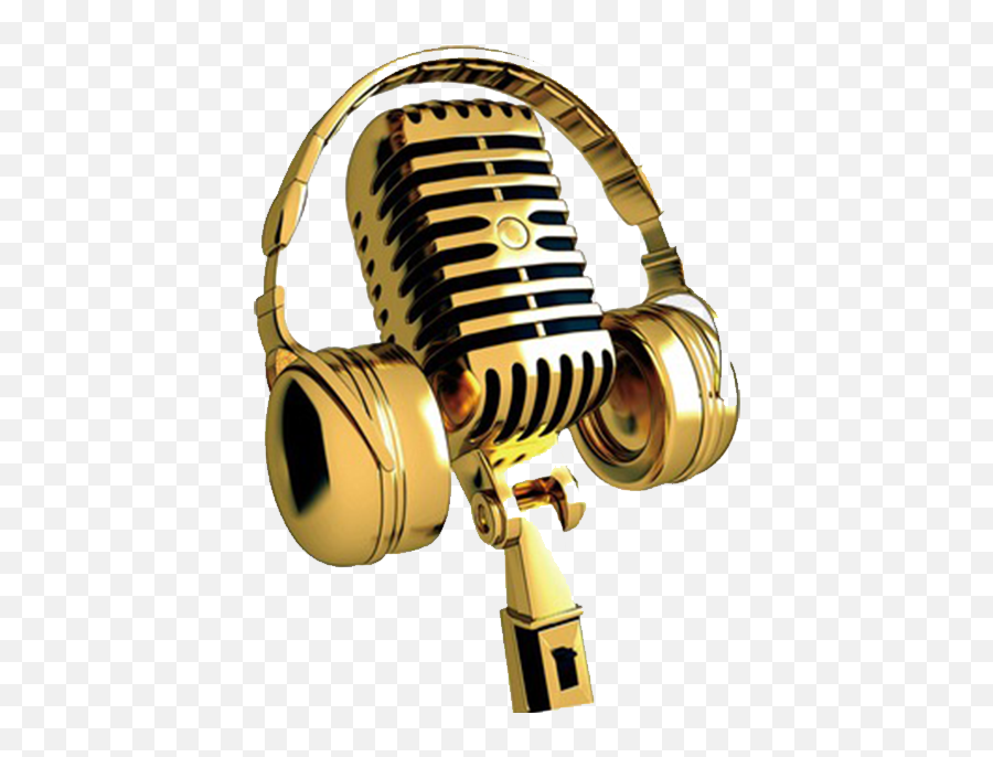 Download Singing - Golden Microphone Png Png Image With No Gold Microphone Png,Old Microphone Png