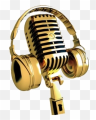 Download Singing - Golden Microphone Png PNG Image with No