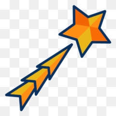 Decoration Shoot Shooting Star Stargaze Icon - Filled Line png