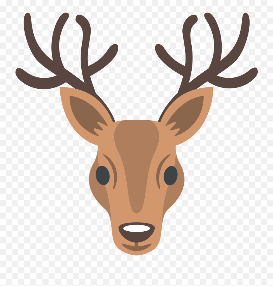Download Deer Emoji Png - Deer Emoji Png Image With No Cartoon Deer Head  Clipart,Shock Emoji Png - free transparent png images 