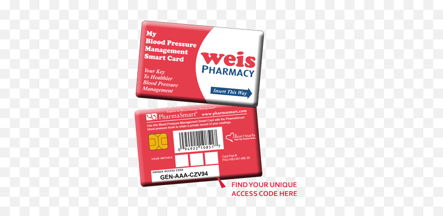 Weis Markets Blood Pressure Tracker - Horizontal Png,Weis Markets Logo