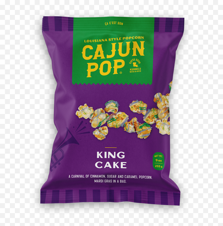 Cajun Pop - Bayou Born Kernels With A Kick Packet Png,Popcorn Kernel Png