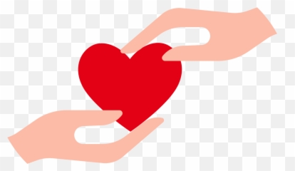 Free Heart Helping Hand Png With Transparent Background - Helping Hand With Heart,Png Hand