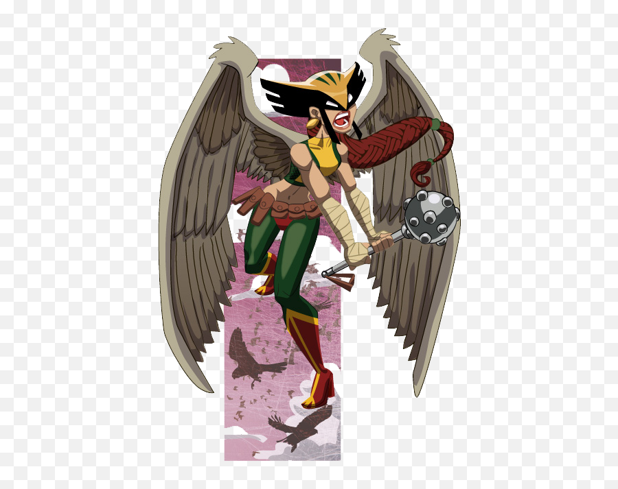 Hawkgirl Transparent Hq Png Image - Hawkwoman,Hawkgirl Logo