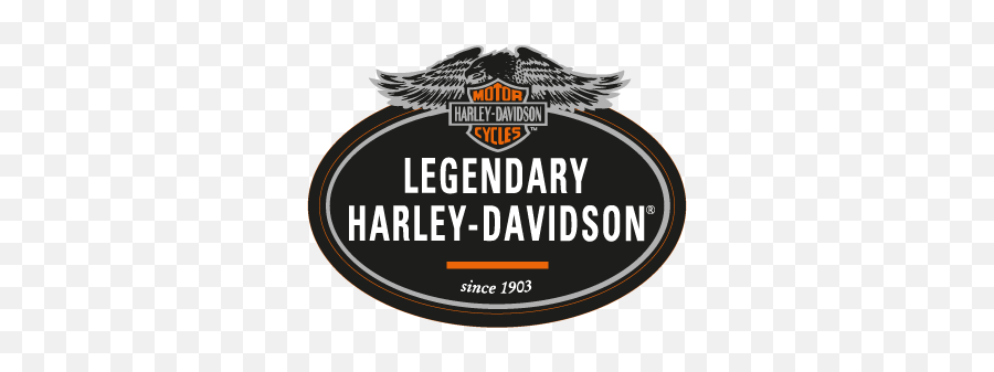 Harley Davidson Legendary Logo Vector - Harley Davidson Png,Harley Davidson Logo Vector