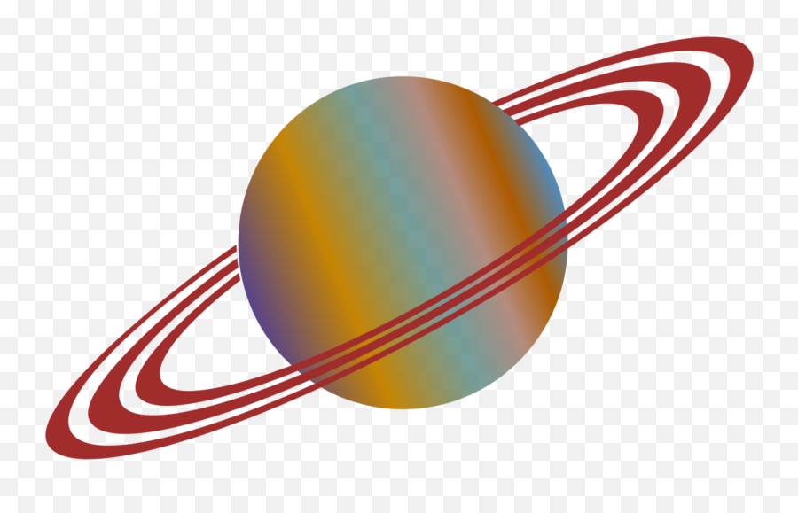 Orange Line Circle Png Clipart - Activities About Solar System,Rings Of Saturn Logo