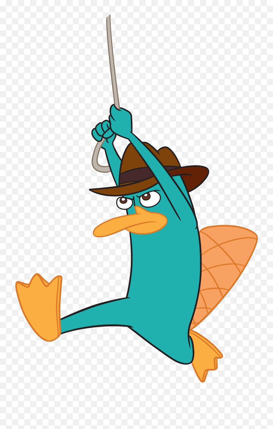 Phineas And Ferb Perry Transparent - Agent P Phineas And Ferb Png,Perry The Platypus Png