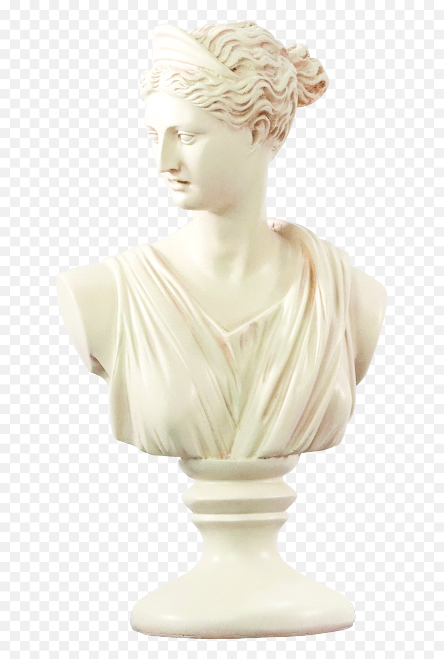 Download Roman Woman Statue - Woman Statue Bust Png,Roman Bust Png