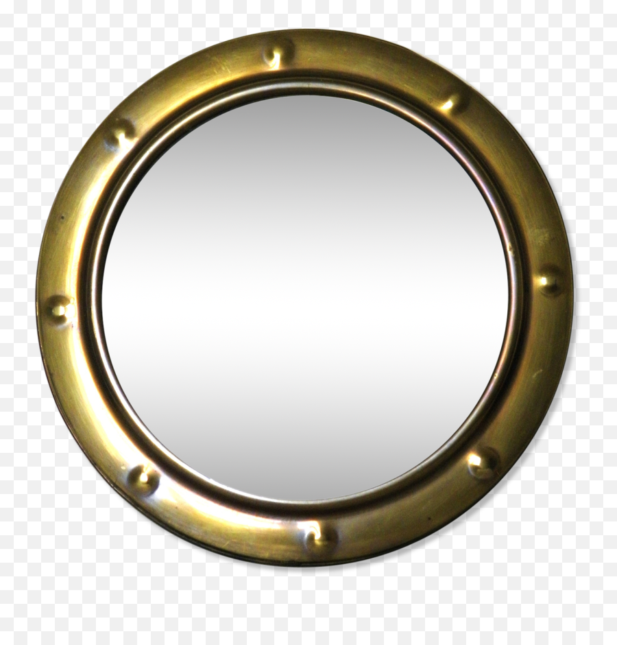 Download Hd Curved Glass Mirror And - Solid Png,Porthole Png