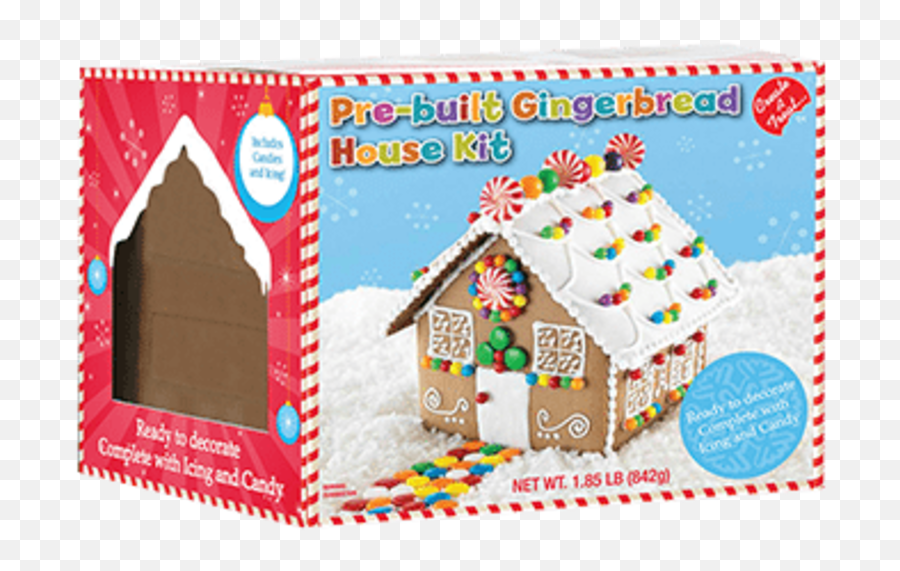 Create A Treat Gingerbread House Pre - Built Kit 186 Lb Create A Treat Gingerbread House Ideas Png,Gingerbread House Png