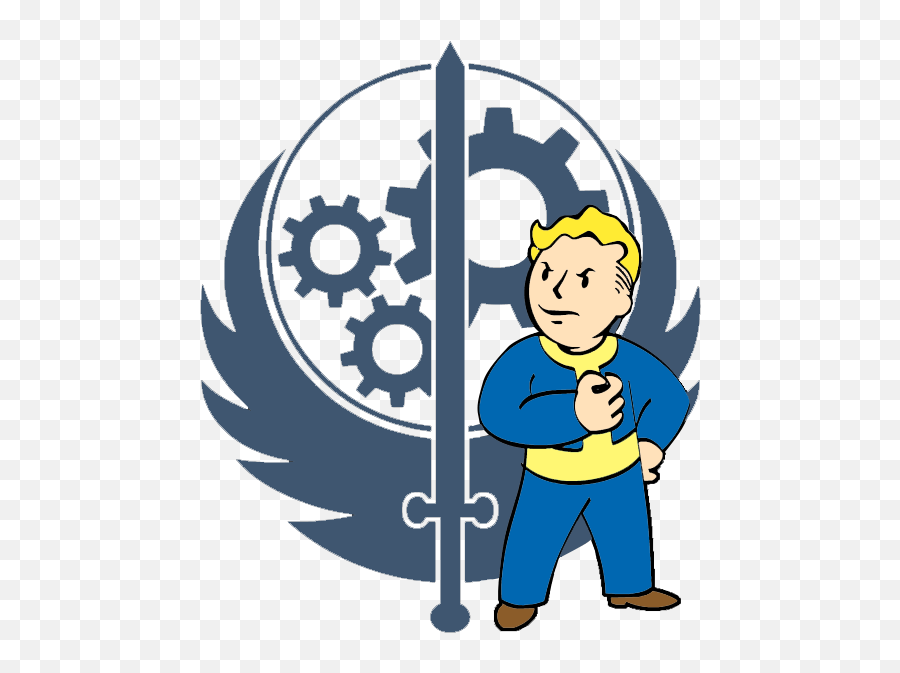 Semper Invicta - Brotherhood Of Steel Logo Png,Fallout Tactics Icon