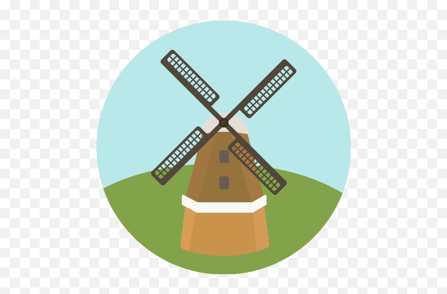 Windmill Ranch Vector Svg Icon - Windmill Icon Amsterdam Png,Dutch Windmill Icon