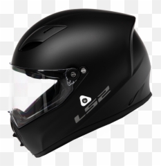 Solid - MATTE BLACK Street Fighter LS2 USA Motorcycle Helmet png