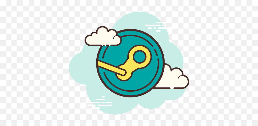 Steam Icon In Cloud Style - Logo De Google Aesthetic Png,Steam Logo Icon Png