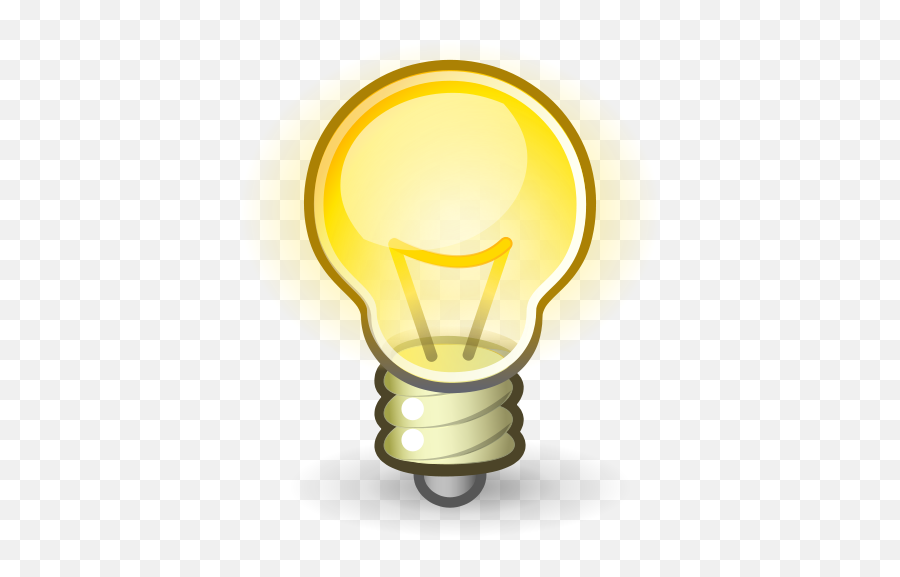 Download Icons Light Redshift Tango Desktop Project Computer - Vector Clipart Light Bulb Png,Save Icon On Desktop