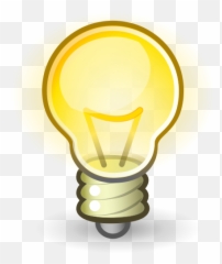 Download Icons Light Redshift Tango Desktop Project Computer - Vector Clipart Bulb png
