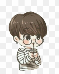 Bts Cartoon Drawing Jungkook - Cute Easy Bts Drawings Png,Jungkook Png