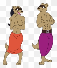 Zig And Zag From Sly Cooper - Sly Cooper Png,Sly Cooper Png