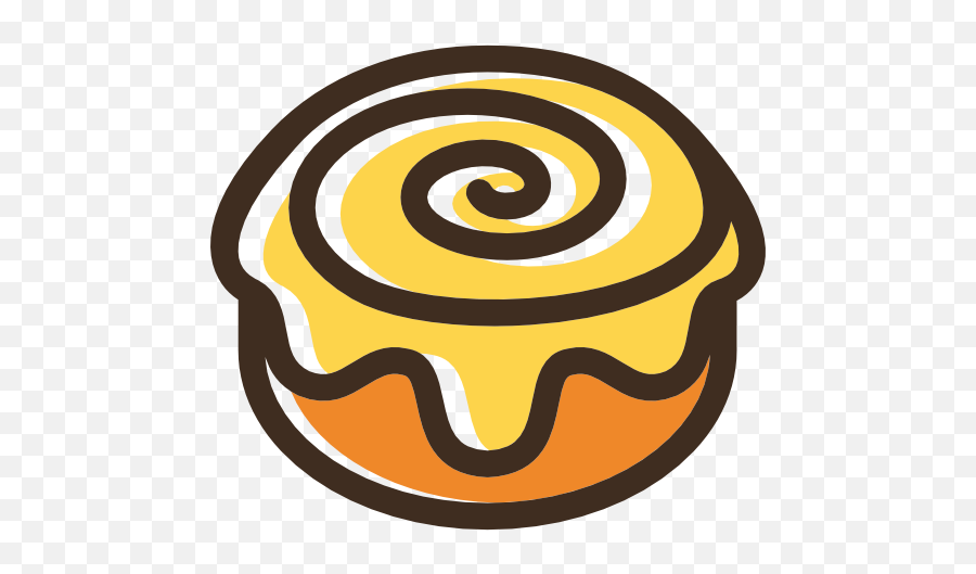 Bakery Cake Sweet Dessert Food Icon - Clip Art Cinnamon Roll Png,Cinnamon Icon