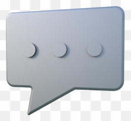 Speech Bubble 3d Illustrations Designs Images Vectors Hd - Solid png