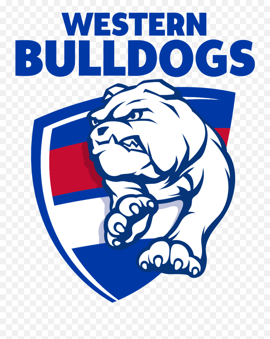 Western Bulldogs Fc - Western Bulldogs Logo Png,Bulldog Transparent Background