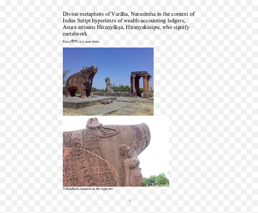 Pdf Divine Metaphors Of Varha Narasimha In The Context Png Asura Icon