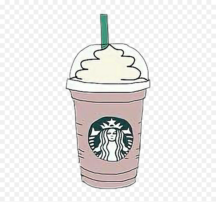 Download Cute Tumblr Starbucks Png Image With No - Drawing Frappuccino,Cute Tumblr Png