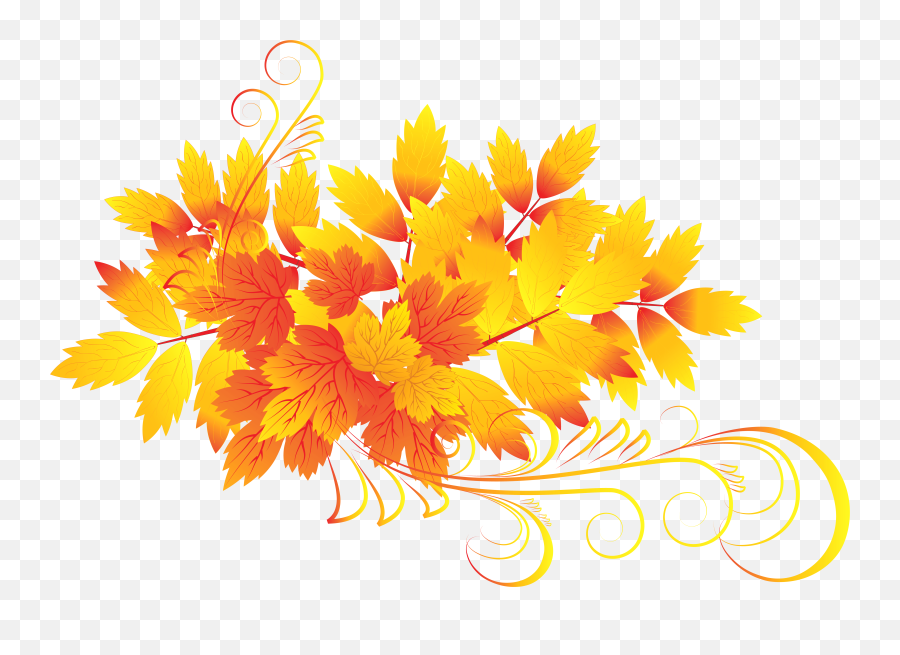 Autumn Leaf Color Clip Art - Transparent Background Autumn Clipart Png,Fall Background Png