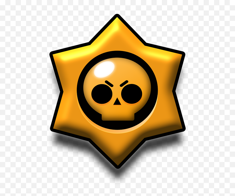 Brawl Stars Star Skull And - Free Image On Pixabay Transparente Brawl Stars Png,Yellow Stars Png
