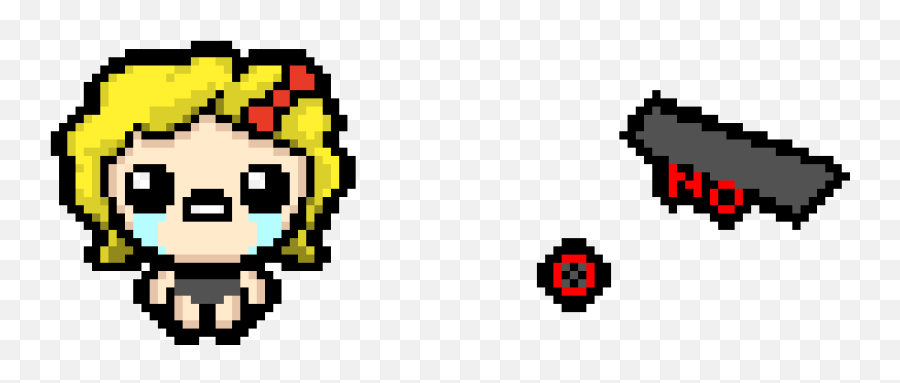 The Binding Of Isaac Secretbirth Censor Bar Pixel Art Maker - Tboi Magdalene Png,Censor Png