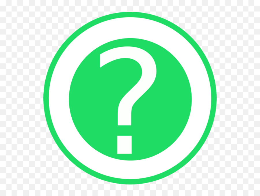 Green Question Mark - Circle Question Mark Icon Blue Png,Question Mark Transparent Background