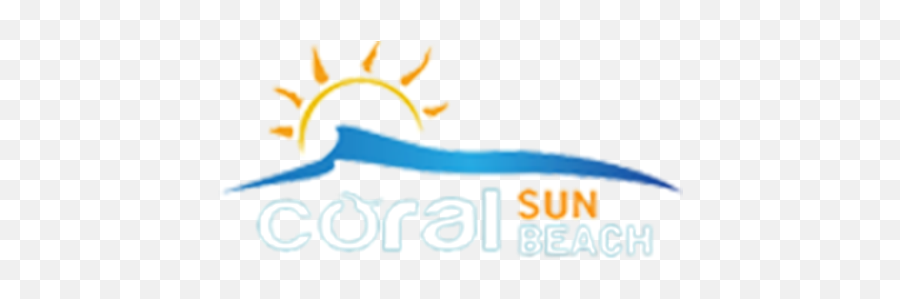 Coral Sun Beach - Clip Art Png,Beach Logo