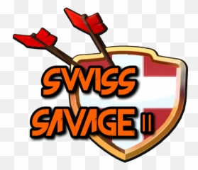 Logo Swiss Savage - Clip Art Png,Savage Png