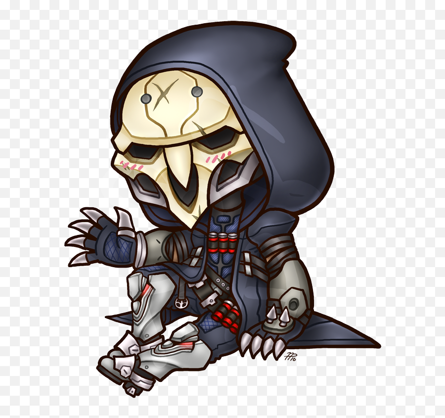 Download Chibi Overwatch Reaper By - Reaper Overwatch Png Chibi,Reaper Overwatch Png