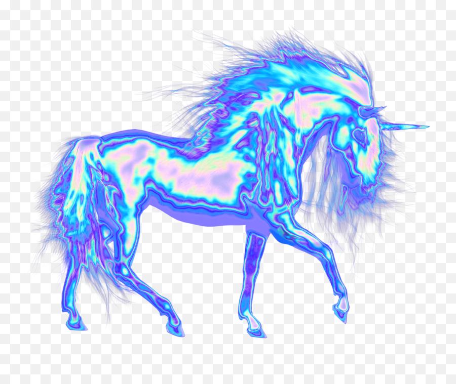 Holographic By Gotalottacake - Stallion Png,Hologram Png