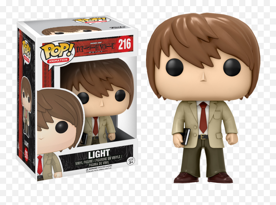 Death Note - Light Funko Pop Vinyl Figure Popcultcha Antioquia La Mas Educada Png,Light Yagami Png