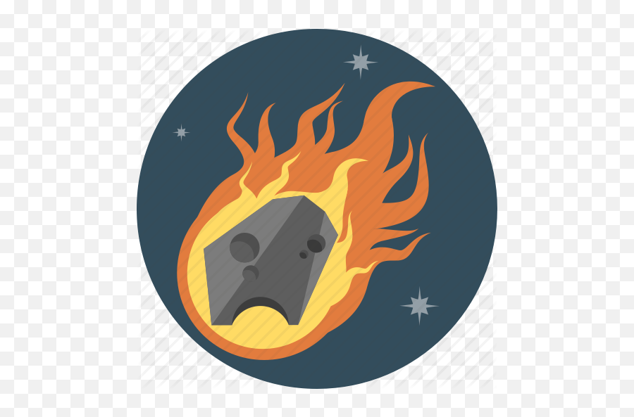 U0027spaceu0027 By Flat - Iconscom Meteor Icon Png,Meteorite Png