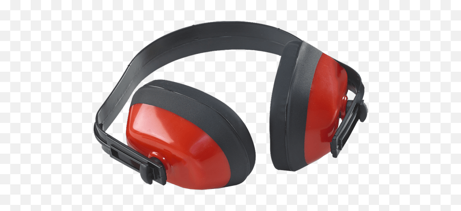 Red Ear Defenders Transparent Image - Ear Defenders Transparent Background Png,Ear Transparent Background