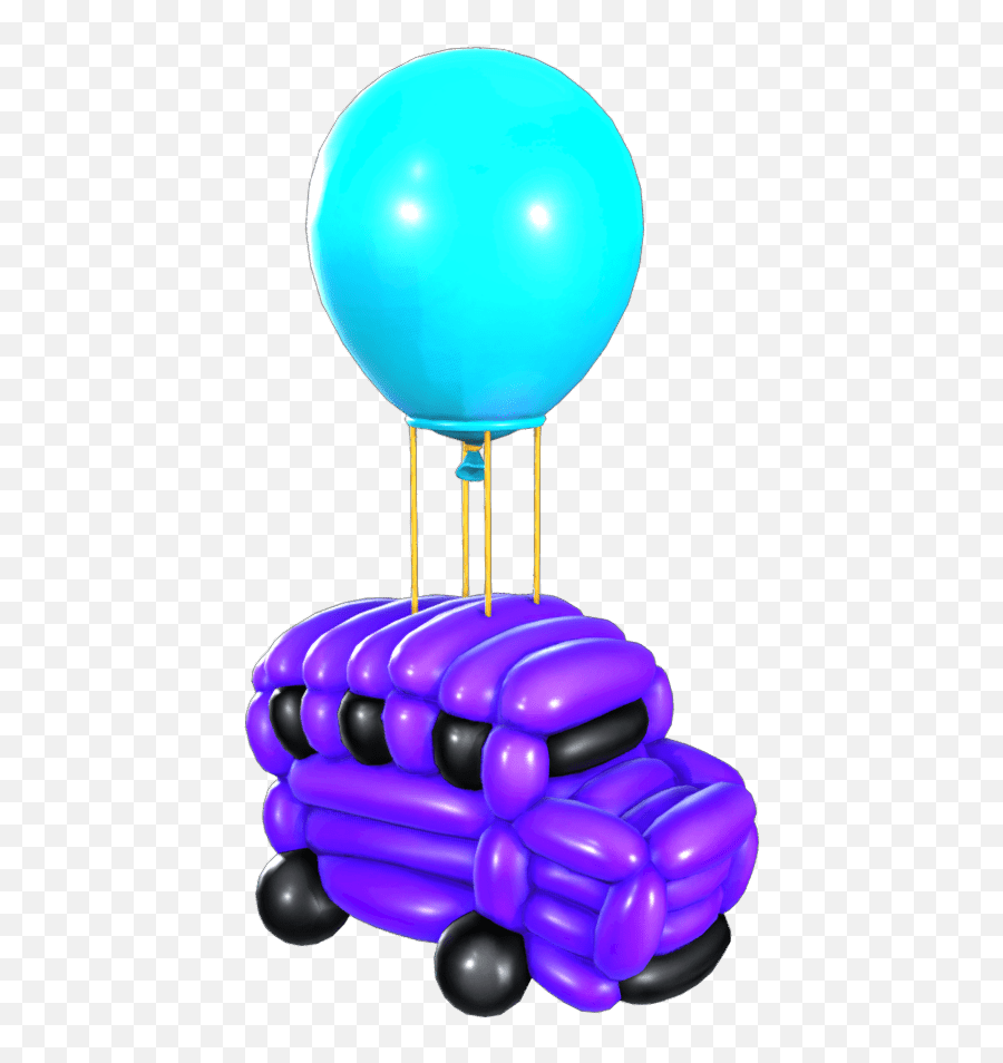 Autobus De Fortnite Png - Battle Bus Balloon Back Bling,Battle Bus Png